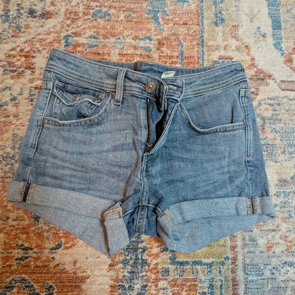 Denim Blue Women's Shorts - Picture 1 of 3